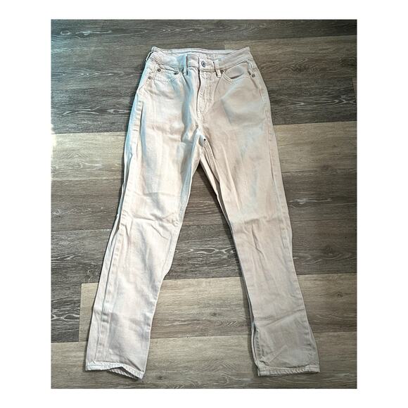 American Eagle Outfitters Denim - American Eagle Mom Straight Jean Size 0 Tan